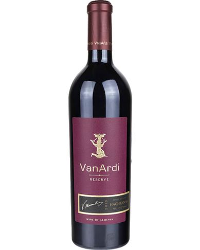 Вино Van Ardi Красное Сухое Reserve Haghtanak г.у. 2018, 14%, 0,75 л, Армения