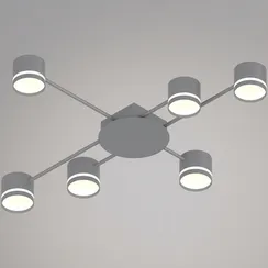 Потолочная люстра  56730-0.3-06 GX53 GREY Reluce