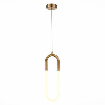 Подвес 14W 3000K SL1579.303.01 латунь/белый Mofisto ST-Luce