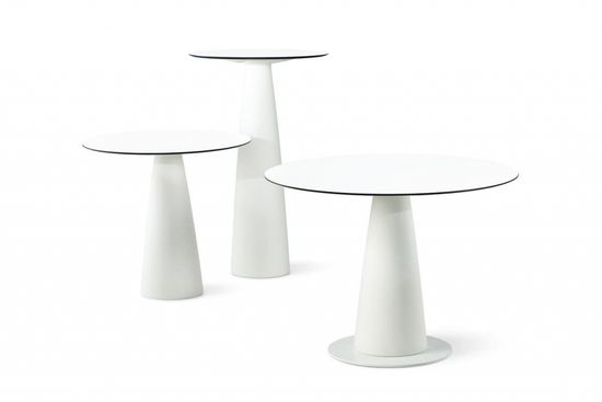 Стол из HPL пластика барный светящийся Hopla Lighting