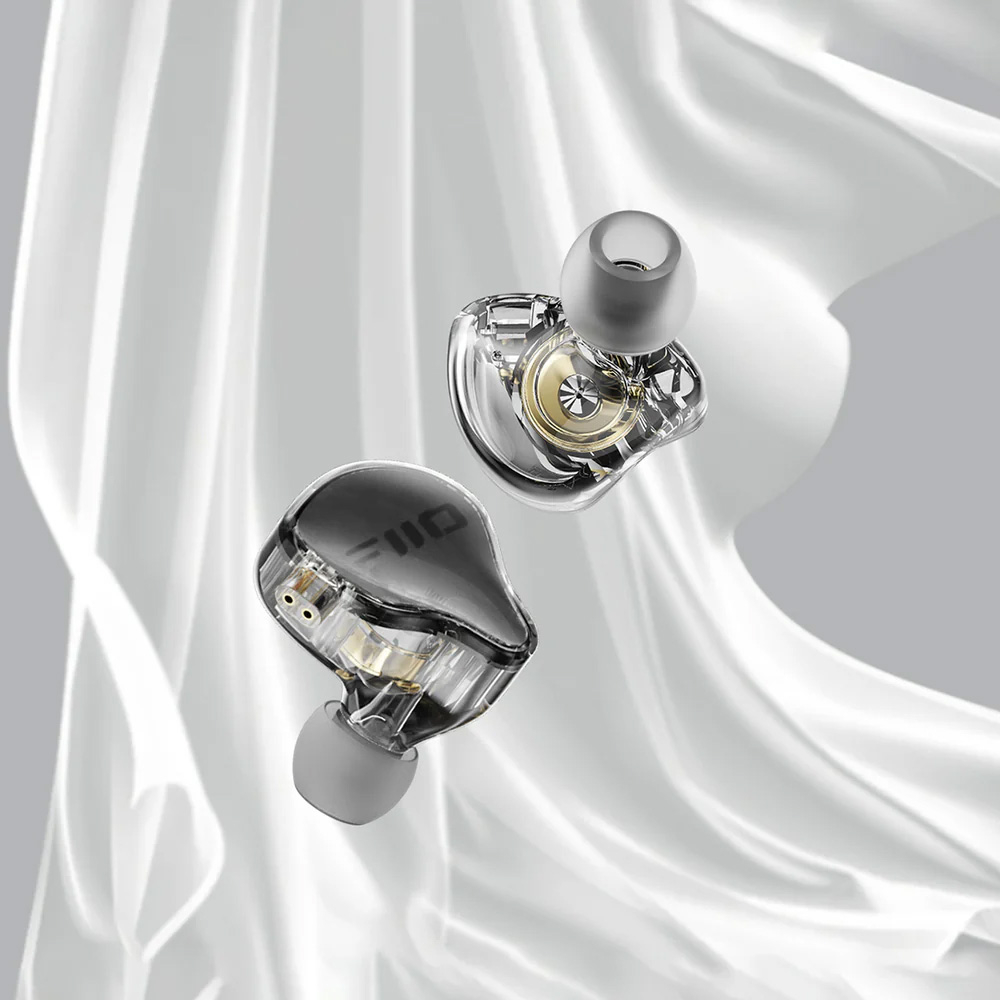 FiiO JD10 Прозрачно-черный [Transparent Black] USB-C — проводные внутриканальные динамические наушники