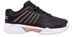 Женские теннисные кроссовки K-Swiss Hypercourt Express 2 HB - black/white/rose gold