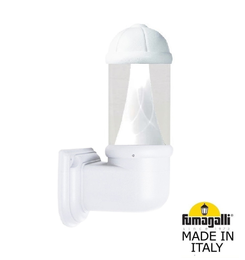 Уличный настенный светильник Fumagalli SAURO D15.505.000.WXD1L.CRB