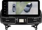 Магнитола для Mercedes-Benz GLE W166, GLS X166 2015-2019 NTG 5.0/5.1 - Teyes LUX ONE 360 монитор 12.3" 2K QLED на Android 10, Быстрая, CarPlay, 4G SIM-слот, 4 камеры в комплекте