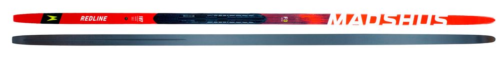 Профессиональные лыжи Madshus Redline Skate F3 (2024/2025) для конькового хода с базовой структурой