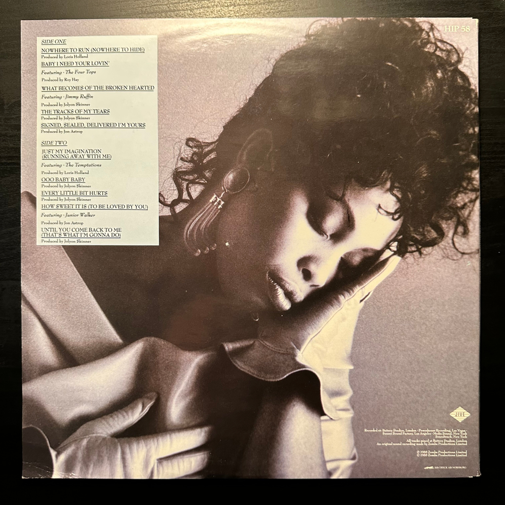 Ruby Turner - The Motown Song Book (Швеция 1988г.)