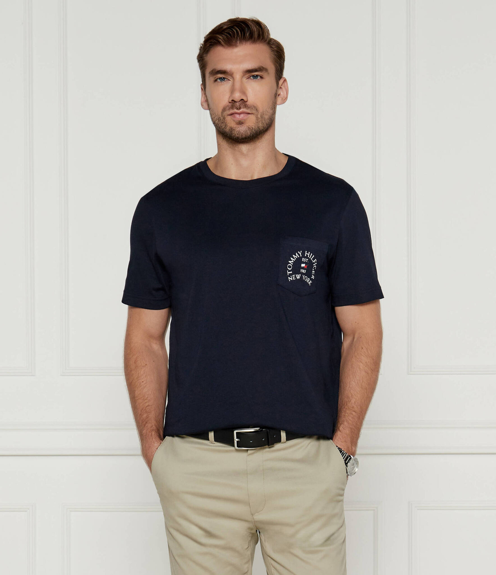 Футболка Tommy Hilfiger - темно-синий(MW0MW36481)