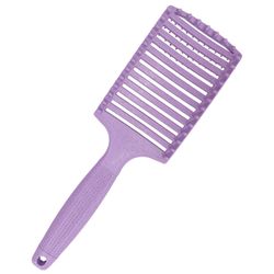 Щетка массажная Harizma Nylon, фиолетовая (h10685-07)