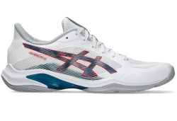 Мужские кроссовки для сквоша/бадминтона Asics Blade FF 2 - white/mako blue