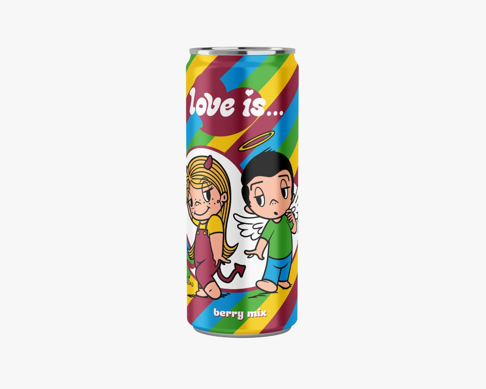 Напиток газированный Love IS Ягодный Микс   0,33  (12ш)  АТ
