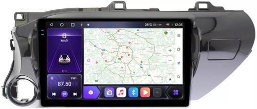 Магнитола для Toyota Hilux 8 2015-2023+ - Kuberg SF-1686 QLed+2K, Android 12, Быстрая, CarPlay, 4G SIM-слот