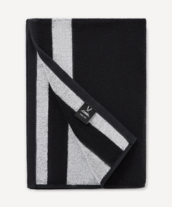 Полотенце спортивное JOGEL ESSENTIAL 2 Towel, 70х140, черный/белый