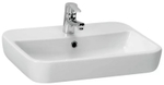 Раковина на столешницу CASPIA 60 SQUARE 1 отв.