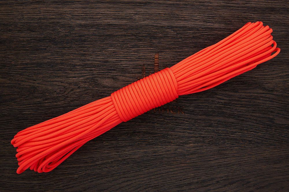 Пaракорд «Orange-red», 1 метр