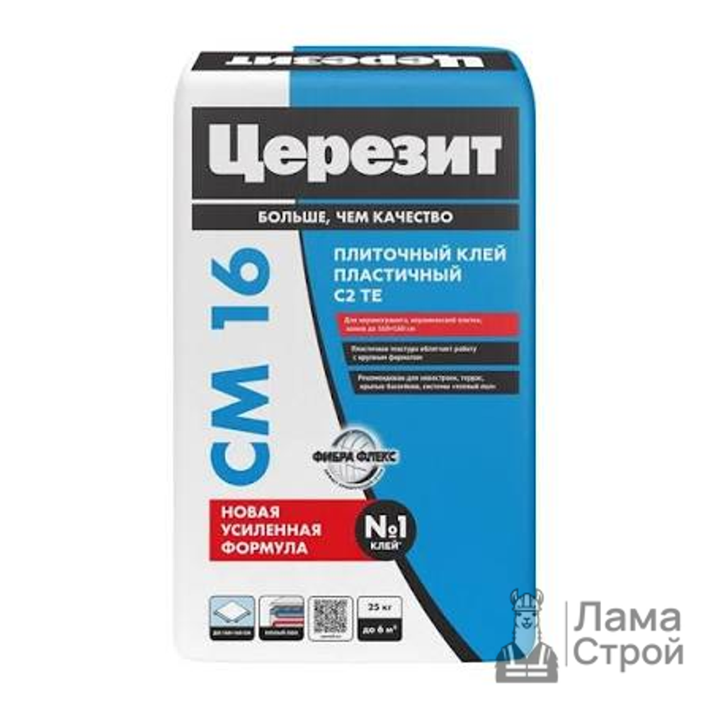 Клей плиточный Ceresit CM 16 25 кг