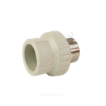 Муфта PP-R комбинированная серая Дн 63х2" НР под ключ VALFEX 10135063Г