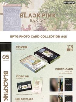 Альбом BLACKPINK - THE GAME Photocard Collection RANDOM (1 6) Version