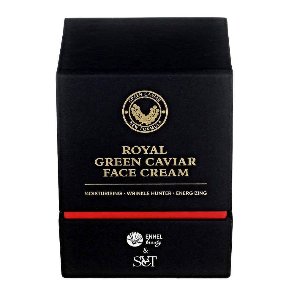 Королевский крем для лица с зеленой икрой Enhel Beauty (ROYAL GREEN CAVIAR FACE CREAM)