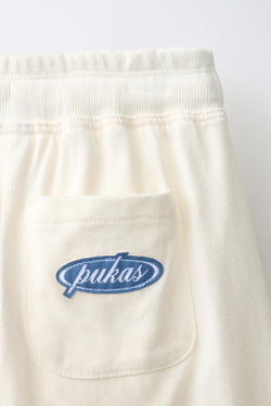 ZARA БРЮКИ WIDE LEG PUKAS SURF, ЭКРЮ
