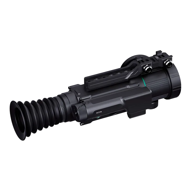 Прицел тепловизионный ATAK ET36-35LRF, 640x512, D35, дальномер - вид снизу с кронштейном
