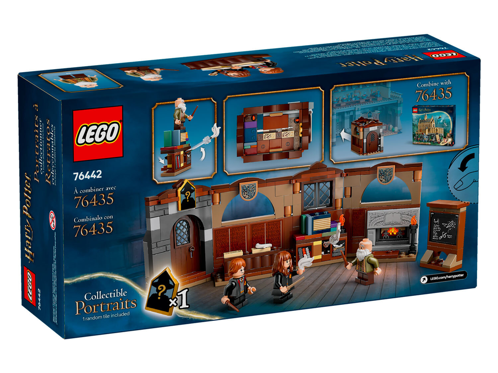 Конструктор Лего Гарри Поттер Замок Хогвартс: урок заклинаний | LEGO Harry Potter Hogwarts Class 76442 204 деталей (8+)