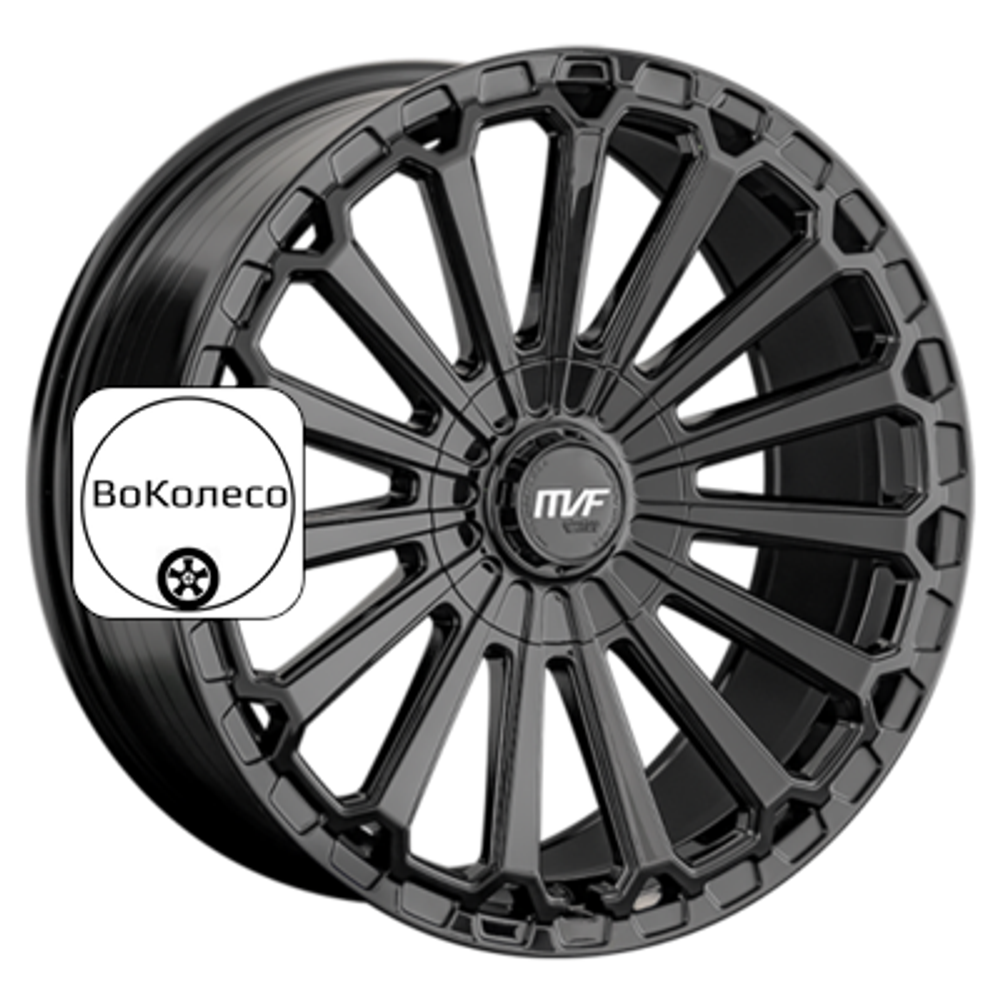 9x20/6x114,3 ET25 D67,1 RC80 BK (конус, Колпак+лого) LS FlowForming