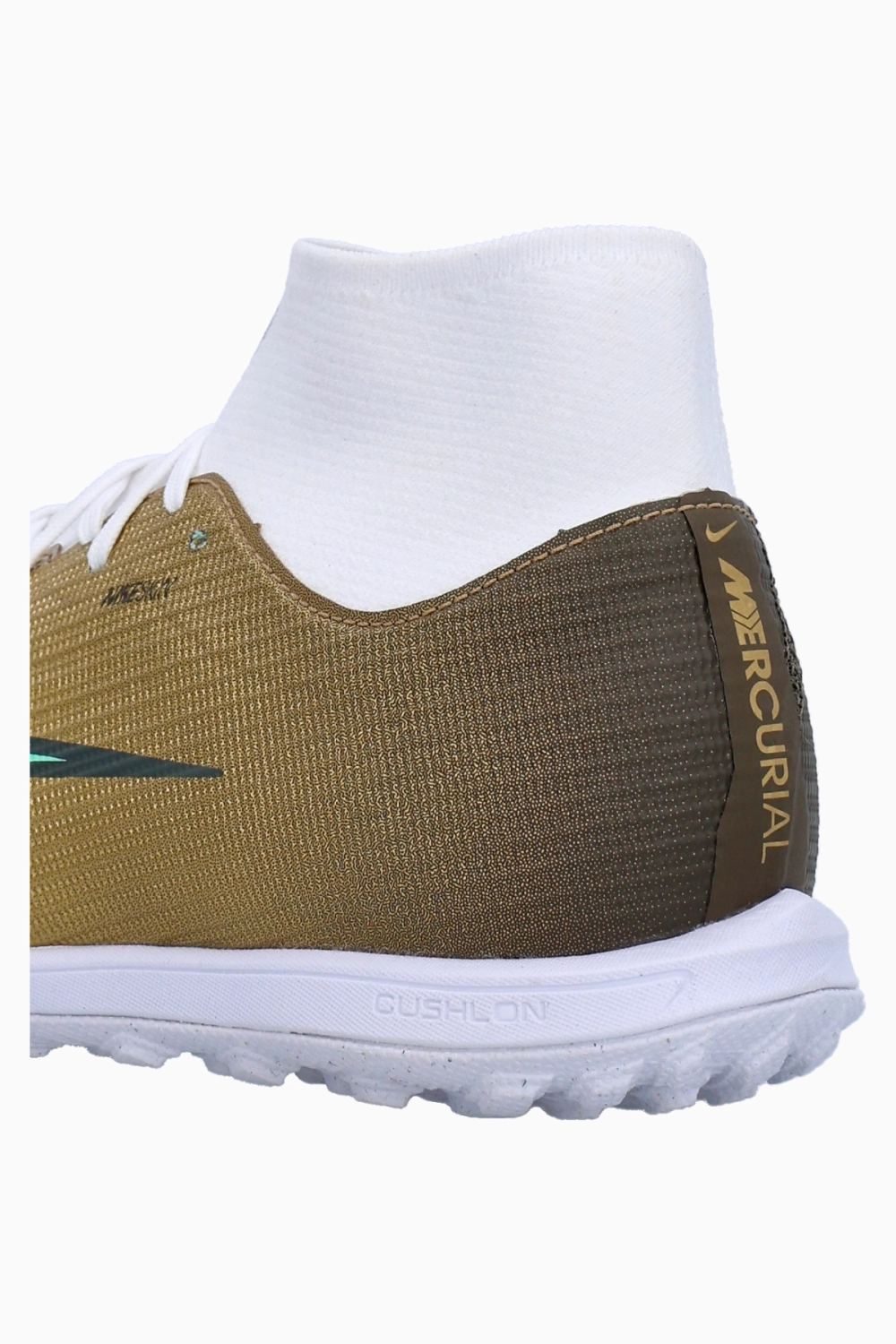 Сороконожки Nike Zoom Mercurial Superfly 11 Academy High Mbappe TF - желтый