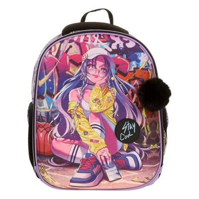 Рюкзак школьный жесткий 38x29x17 см 17л "Choice Lite. Stay Cool" (deVENTE)