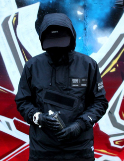 Анорак НПОГП VISUAL VANDAL Черный