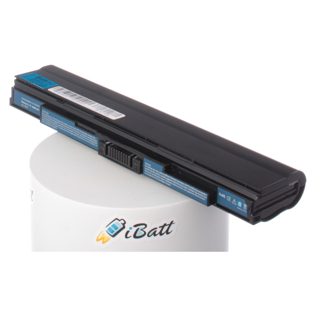 Аккумулятор iBatt 5200mAh, для Aspire 1830 TimelineX One AO753-U341rr 1830TZ-U542G25iss 1430-4857 1830TZ-U542G25icc