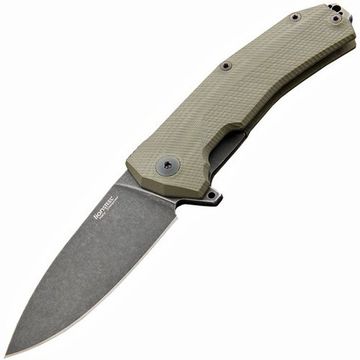 Складной нож Lion Steel "KUR" L/KUR BGR c клинком из стали Uddeholm Sleipner®, рукоять G10