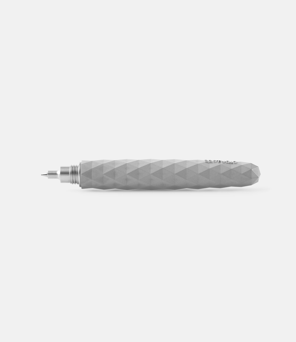 Polygon Rollerball Pen Gray — ручка-роллер из бетона