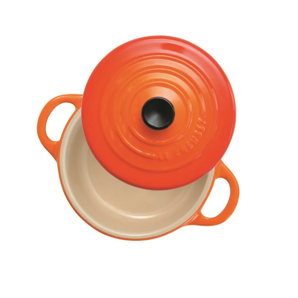 Le Creuset Мини-кокотница 10см пламя 71901-10090