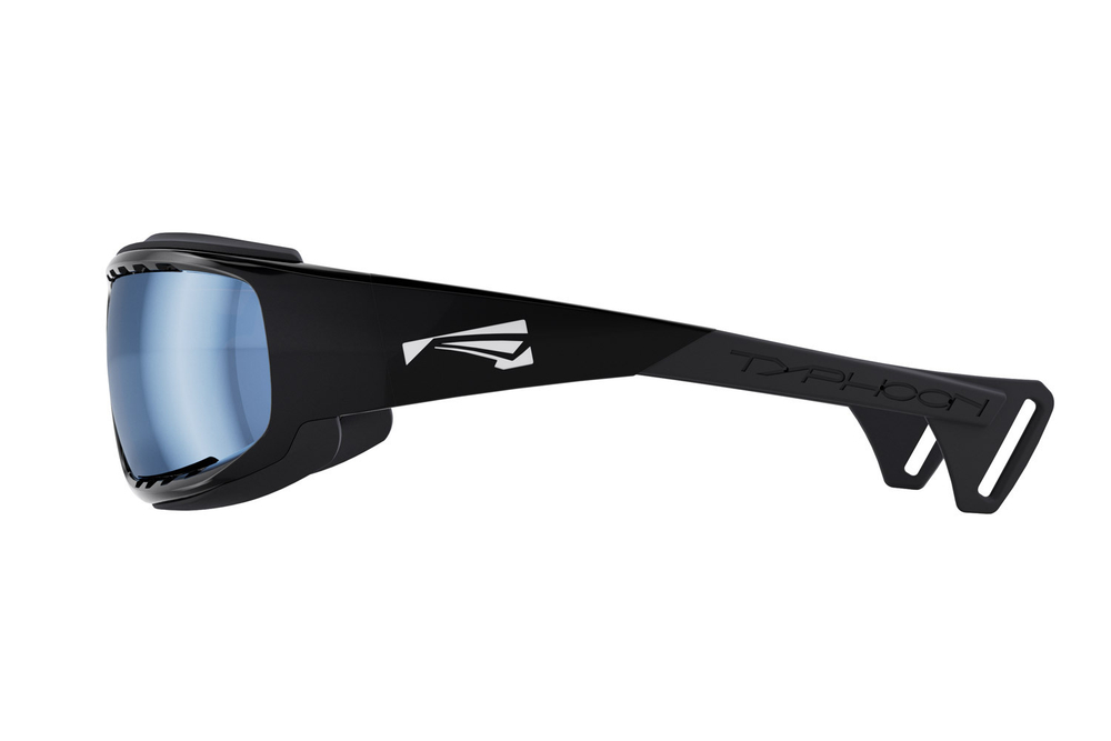 Спортивные очки LiP Typhoon / Gloss Black - Black / Zeiss / PA Polarized / Super Blue Violet Lens
