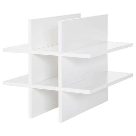 IKEA KALLAX  (ИКЕА КАЛЛАКС)  -  Вставка для бутылки, белая, 33x33 см