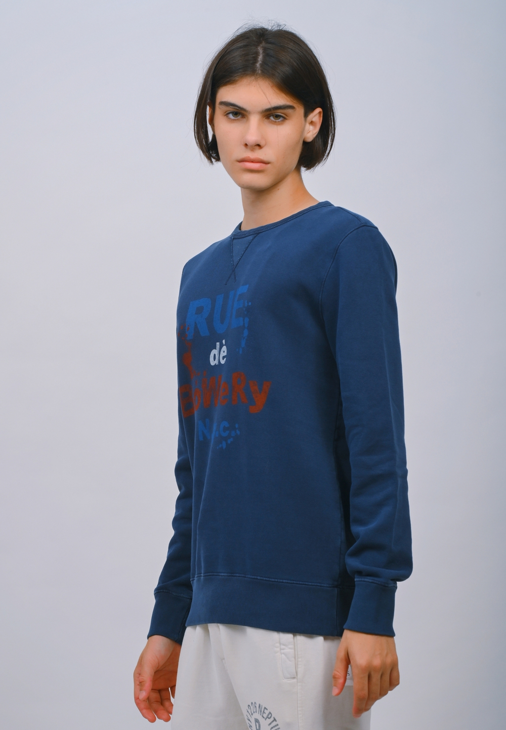Свитшот Bowery NYC "Rue De Bowery" Blue Print