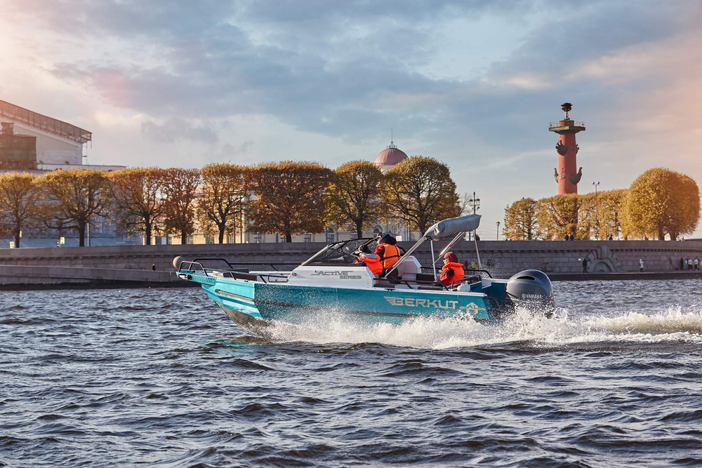 Алюминиевая лодка BERKUT Active DC