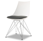 Стул PM062 white/black