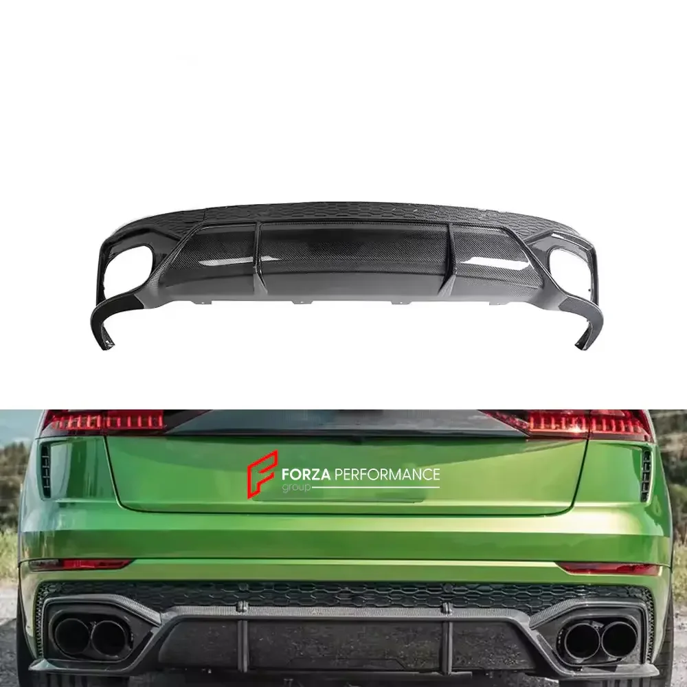 Карбоновый диффузор для AUDI RSQ8 2021+ Ауди обвес