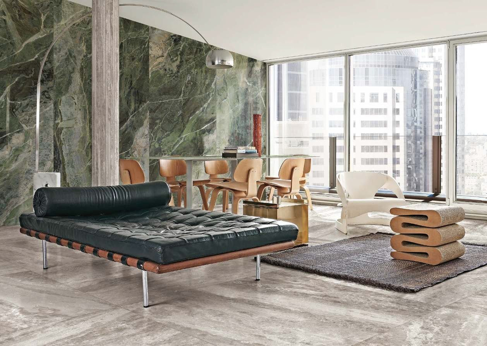 Rex Heritage Luxe Brown Matte Silk 120x280