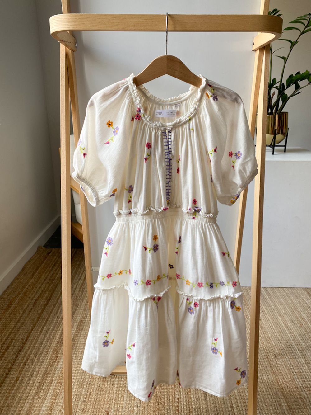 Хлопковое платье Zara, 128