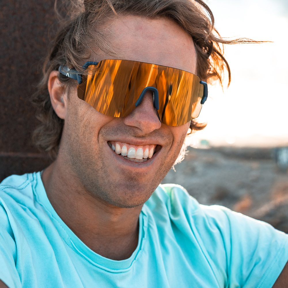 Спортивные очки HILX Savage (L) / Matt Black / Black Lens