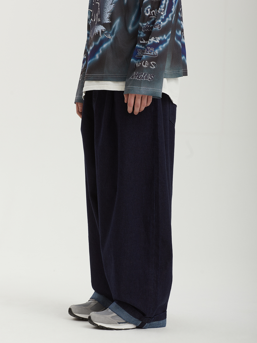 Мужские Джинсы Turn-up Selvedge Balloon