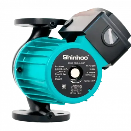 Циркуляционный насос Shinhoo BASIC PRO 32-12S, резьбовое присоединение G 2", 1x230V