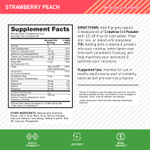 Optimum Nutrition, Creatine +, клубника и персик, 720 г (1,58 фунта)