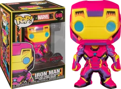 Funko POP! Marvel: Iron Man (Blacklight Exc) (649)