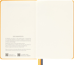 Блокнот Moleskine LE K-WAY (SKQP062KWORANGE026) 13х21 см, текстиль, 240 стр. без линовки, оранжевый