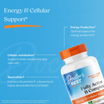 Doctor's Best, комплекс активных витаминов B с Quatrefolic, 30 вегетарианских капсул