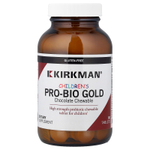 Kirkman Labs, Pro-Bio Gold для детей, жевательные таблетки, шоколад, 90 таблеток