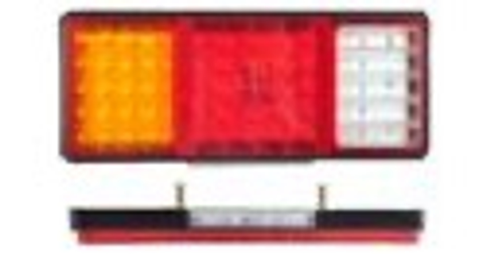 Фонарь задний UNIVERSAL 020 LED 12-24в с кабелем Левый